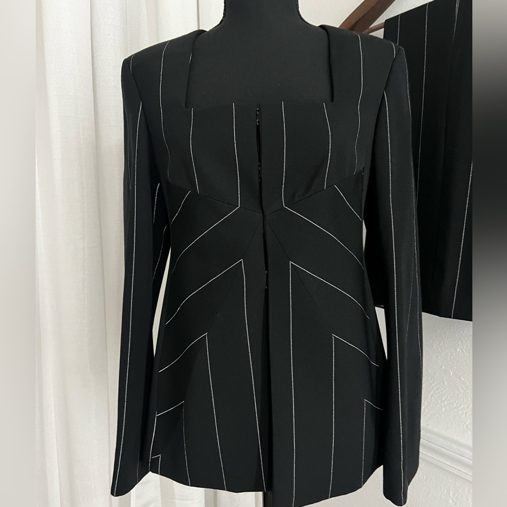 Vintage Gianni Versace Flash Stripe Pantsuit